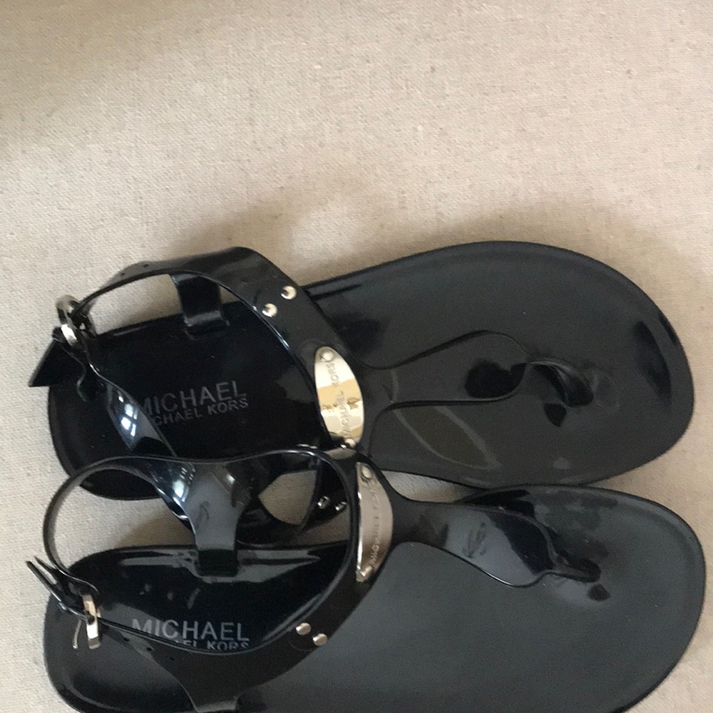 Michael Kors black sandals size 6